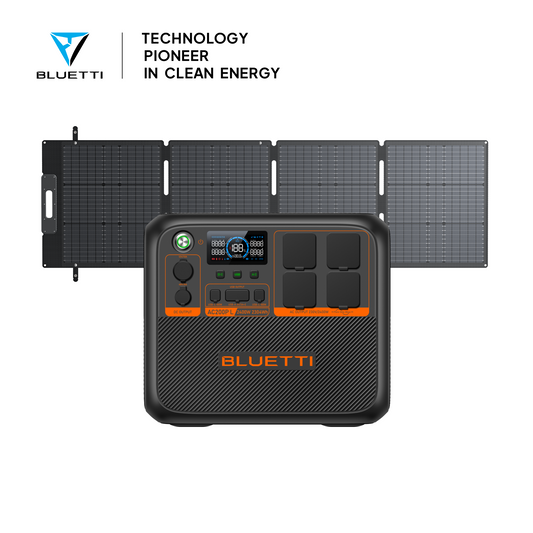 AC200P L+SP200L | 2,400W, 2,304Wh, 200W Solar Kit