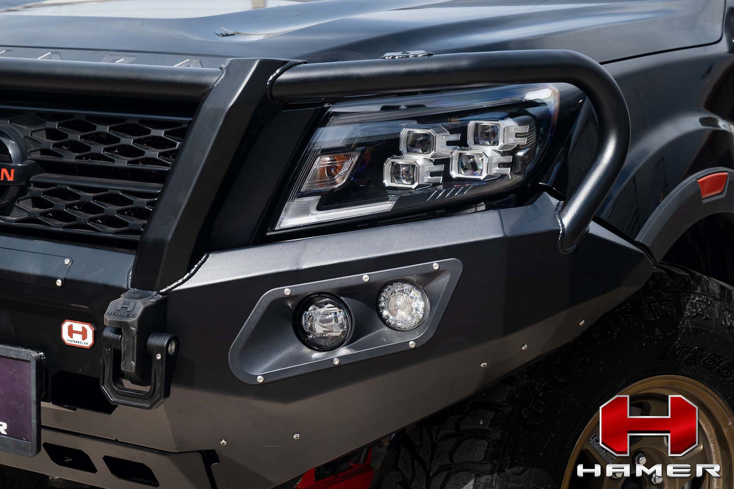 King series Plus bull bar for Nissan Navara (2021 – 2025)