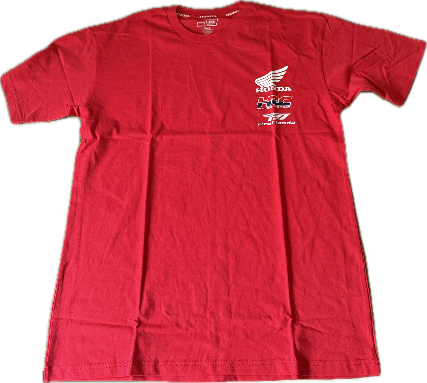 Honda T-Shirt Stacked (Red)