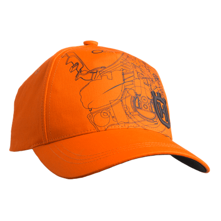 Husqvarna Xplorer Cap - Pioneer Saw Orange