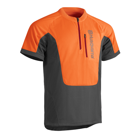 Husqvarna Hi Vis Work T-Shirt Long Sleeve - Large