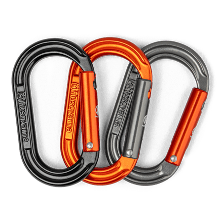 Husqvarna Carabiner (Mini). 3-pcs