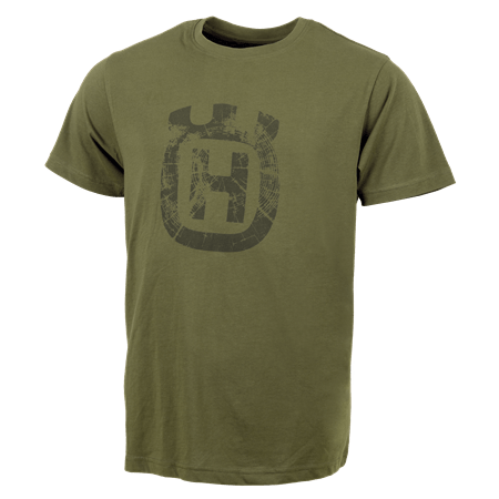 Husqvarna Xplorer T-Shirt Short Sleeve Unisex Tree Ring Crown - X-Large