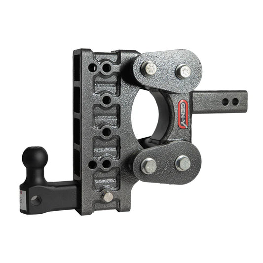 GEN-Y HITCH BOSS Torsion Flex Hitch 4500kg 2" Receiver 7.5" Drop, Hitch & versa Ball (50mm & 70mm)