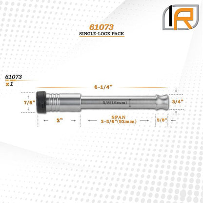 Infinite Rule Hitch Locking Pin Rated to 7000kg Stainless Steel for 3” Receiver
