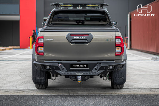 Nova Series Rearbar to suit Toyota Hilux Revo (2015-2025) / Wider Body Rogue (2022-Present) / Wider Body GR Sport (2023-Present)