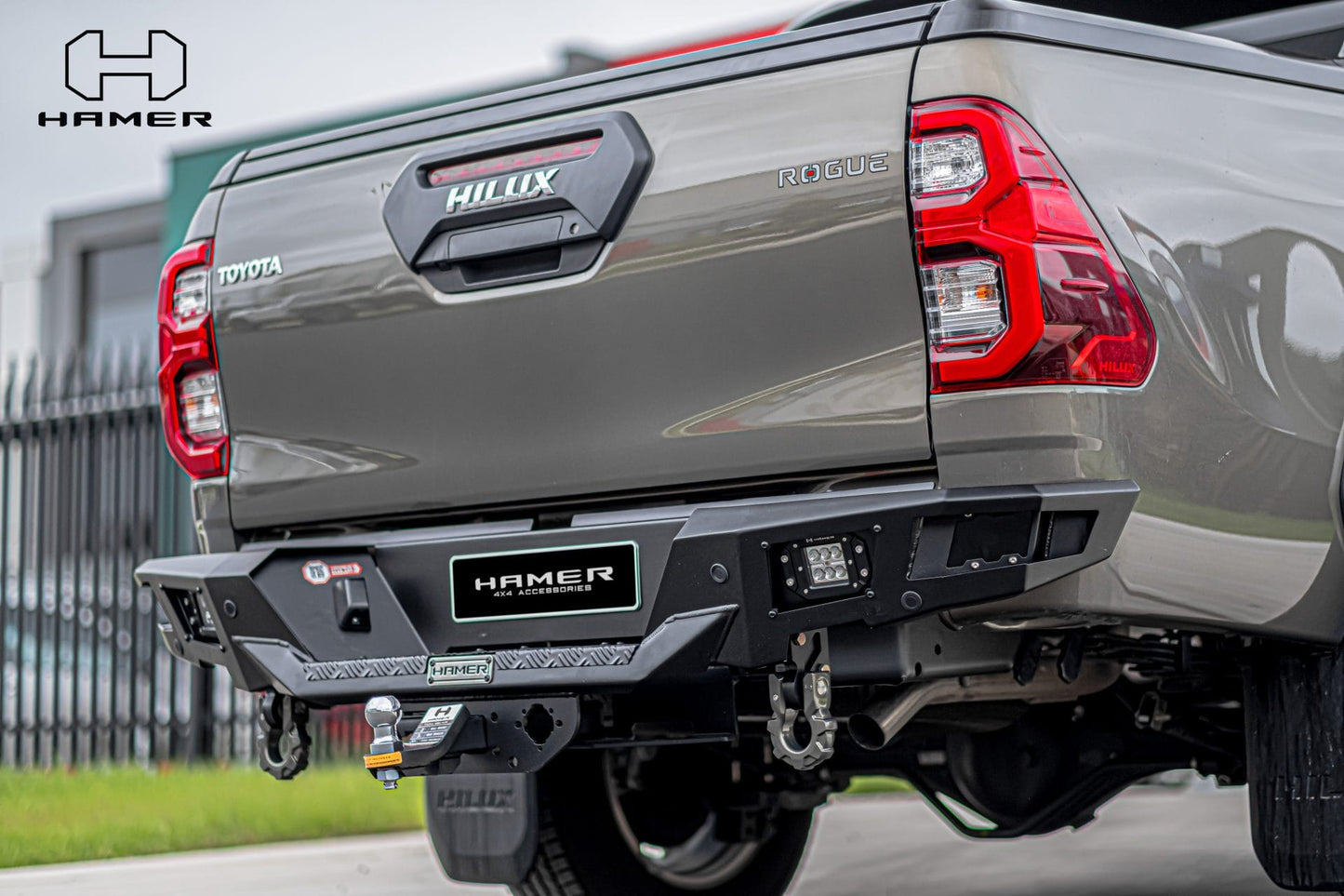 Nova Series Rearbar to suit Toyota Hilux Revo (2015-2025) / Wider Body Rogue (2022-Present) / Wider Body GR Sport (2023-Present)