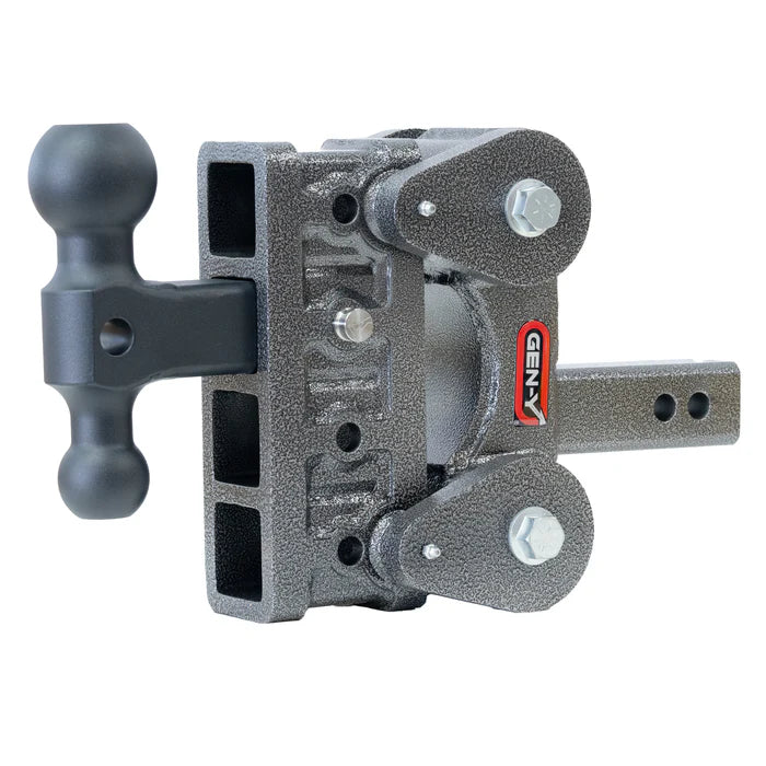 GEN-Y HITCH BOSS Torsion Flex Hitch 4000kg 2" Receiver & Versa Ball (50mm & 70mm) 5" Drop