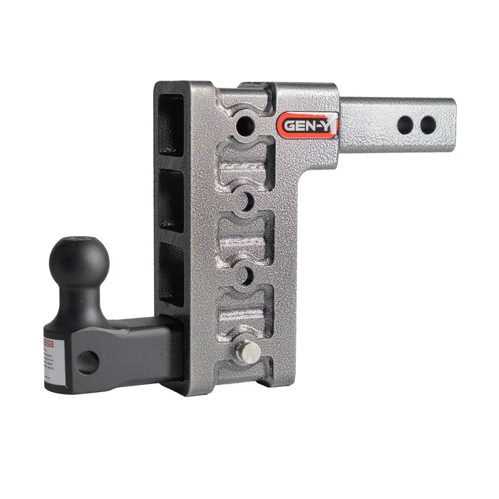 GEN-Y HITCH Mega Duty Drop Hitch 4500kg 2" Receiver Single Ball 7.5" Drop