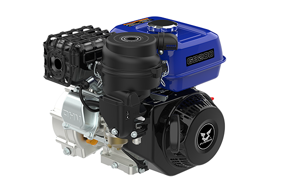 6.5hp Petrol Engine Pull Start 2 to 1 reduction wet clutch GB200-4