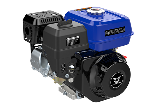 6.5hp Petrol Engine Pull Start 2 to 1 reduction no clutch GB200-6