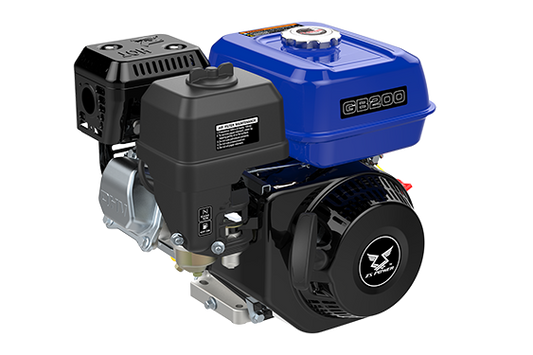 6.5hp Petrol Engine Pull Start 2 to 1 reduction no clutch GB200-6