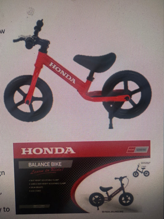 Honda Racing Balance Bike