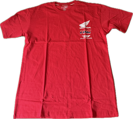 Honda T-Shirt Stacked (Red)