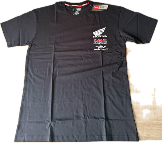 Honda T-Shirt Stacked (Black)