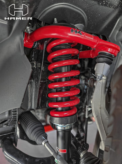 Hamer Next Gen Ranger Twin Tube Complete Kit Steel Bar or Steel Bar and Winch Front,+50-300kg Rear (Kit)