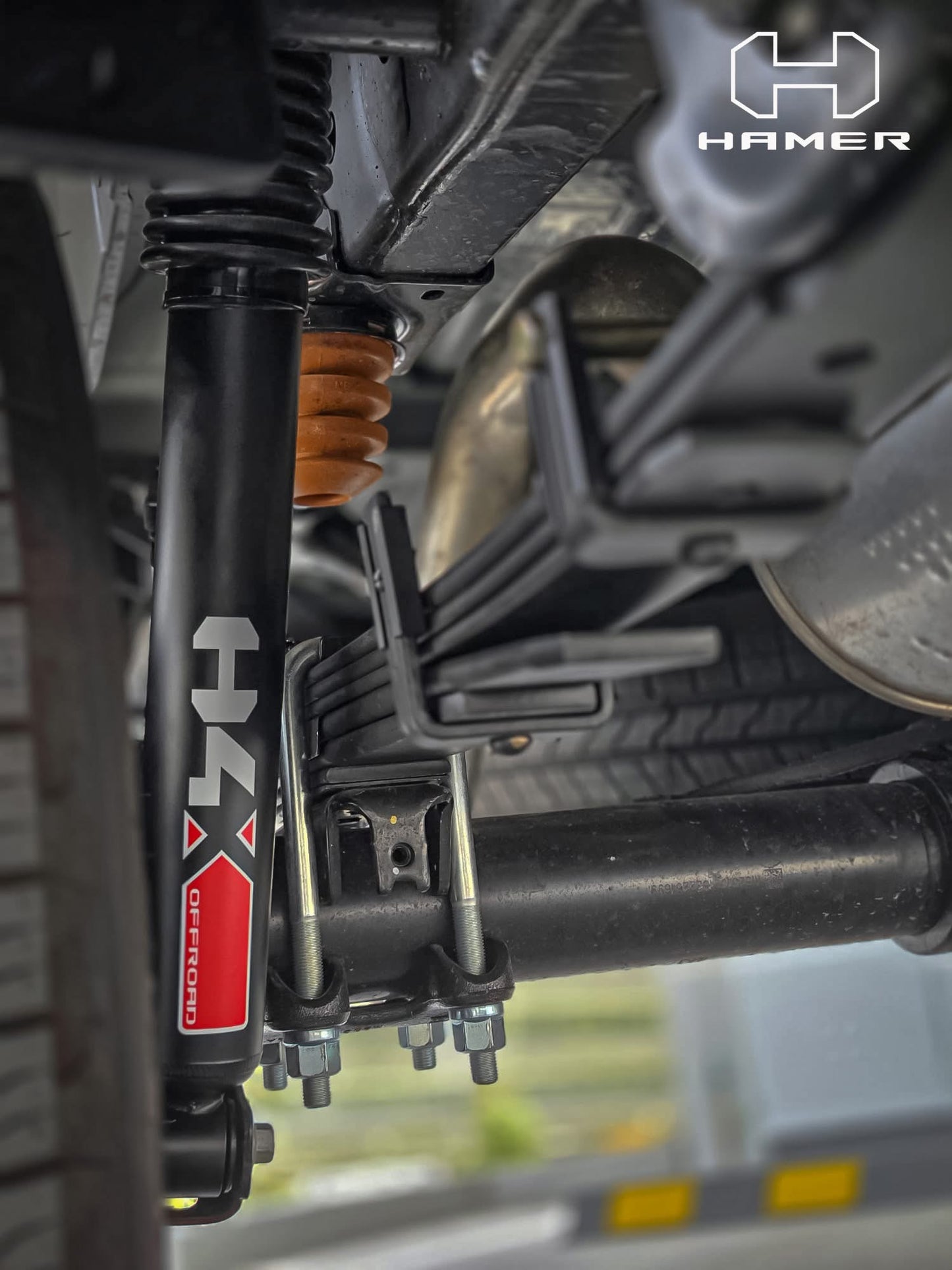 Hamer Next Gen Ranger Twin Tube Complete Kit Steel Bar or Steel Bar and Winch Front,+50-300kg Rear (Kit)