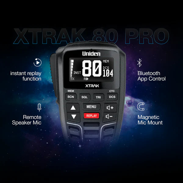 Uniden XTRAK 80 Pro