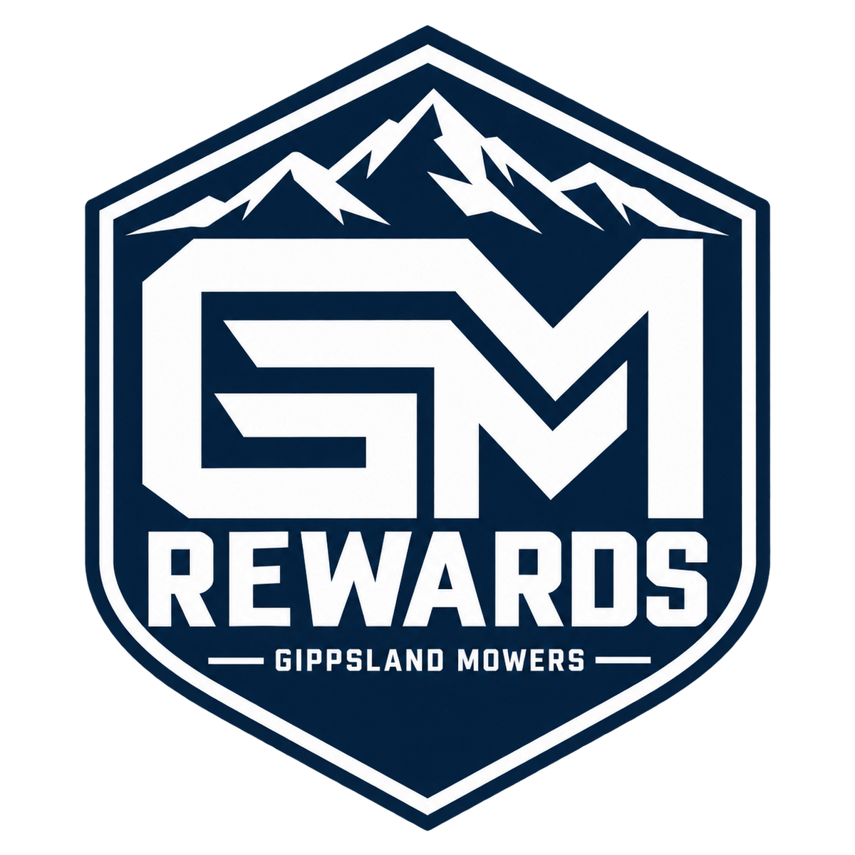 GM Rewards Gippsland Mowers membership logo