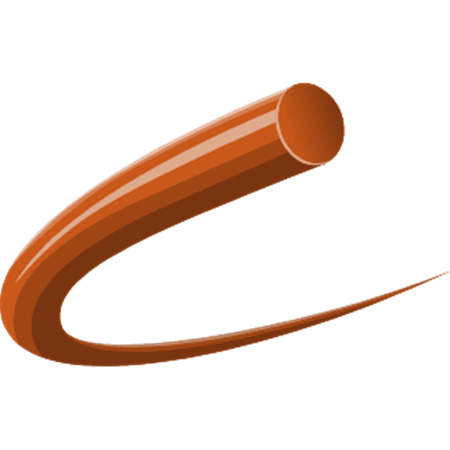 Husqvarna Opti Round Trimmer Line - 2.4mm x 15m Donut Orange