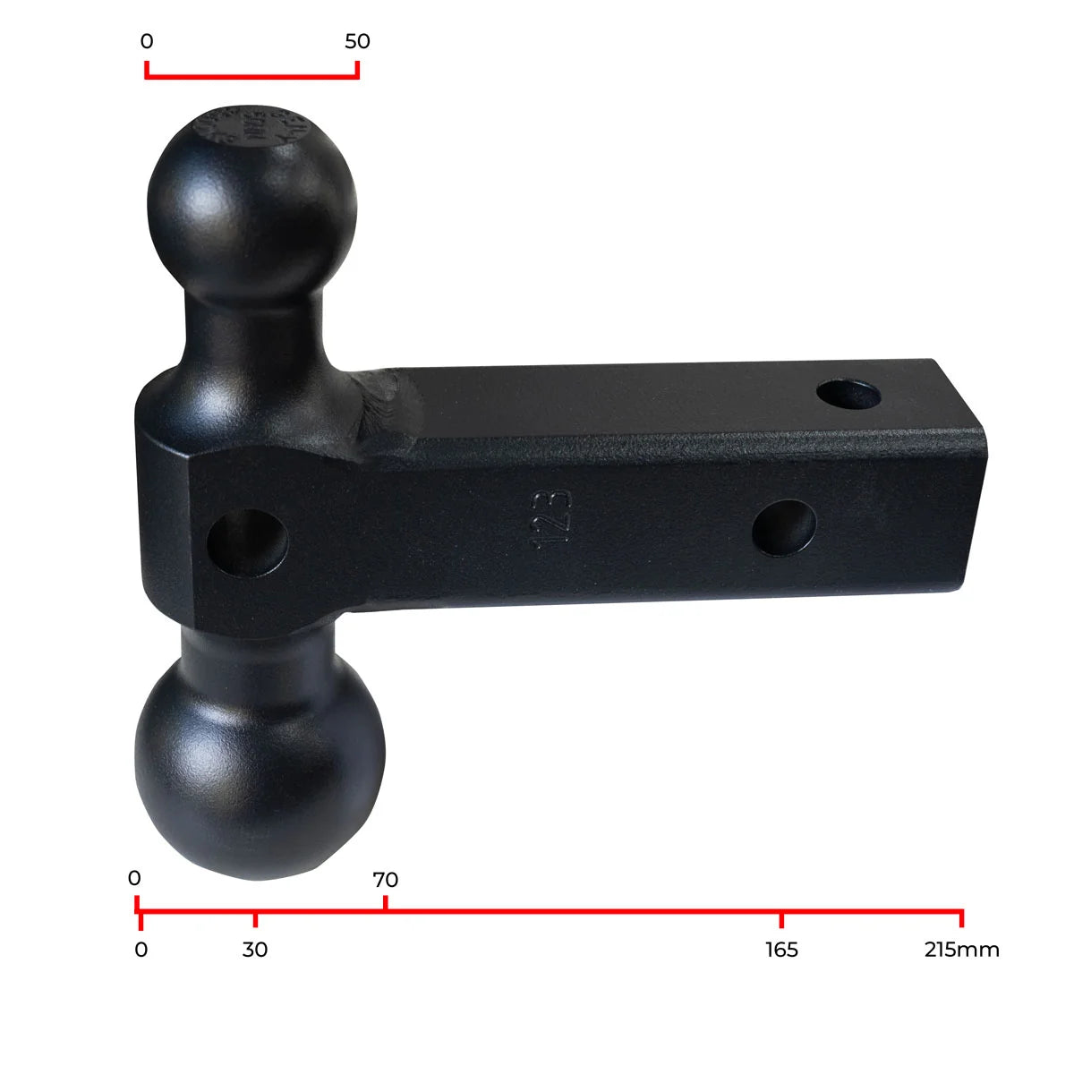 GEN-Y HITCH 50MM/70MM Replacement Versa Ball 2” Shank 7000kg Weight Capacity